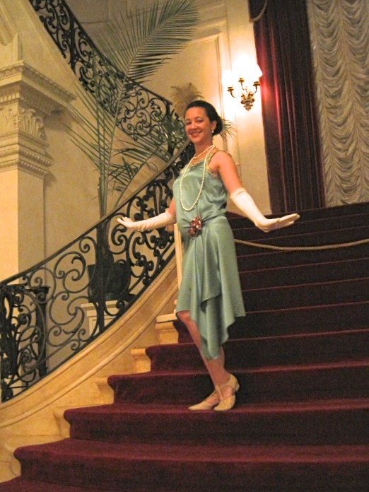 Details Of The 1928 Green Silk Dress  The Quintessential Clothes Pen