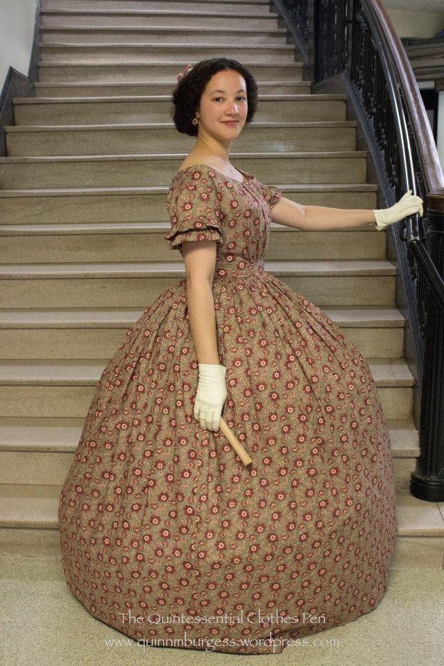 HSF #13: Cotton Print Evening Bodice For Georgina  The Quintessential  Clothes Pen