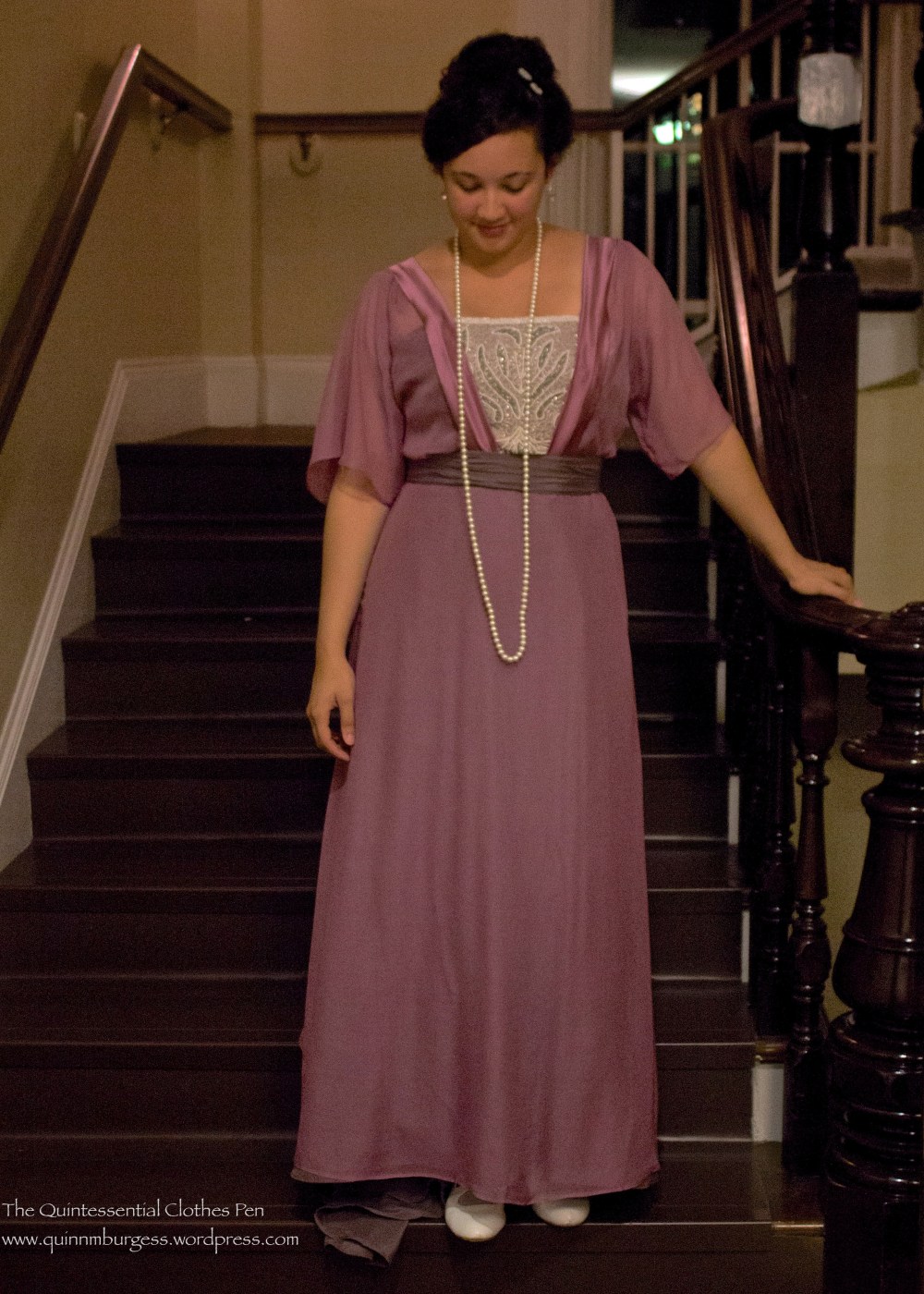 HSF/M #10: 1910 Dowager Countess Evening Gown – The Quintessential ...