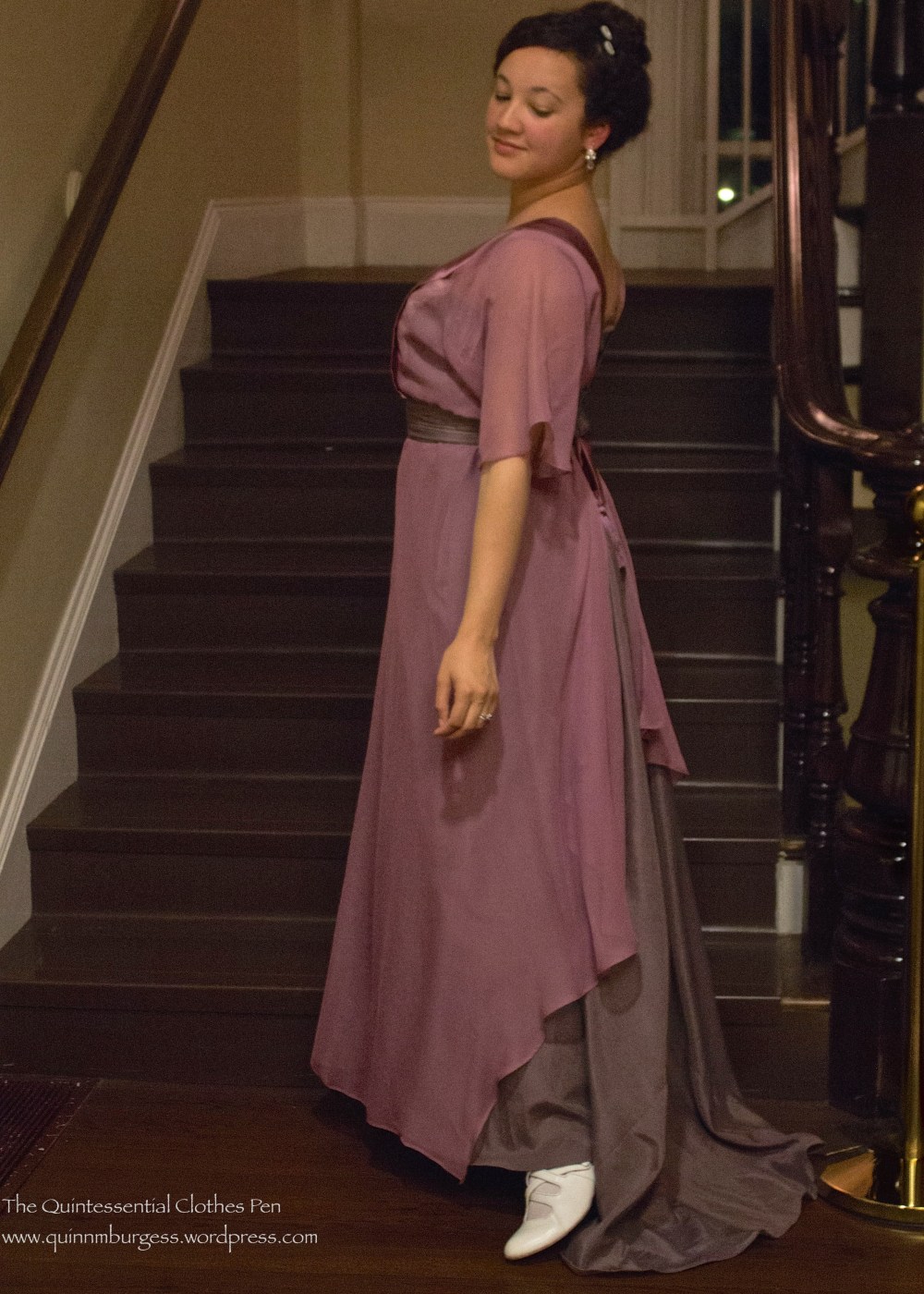 HSF/M #10: 1910 Dowager Countess Evening Gown – The Quintessential ...